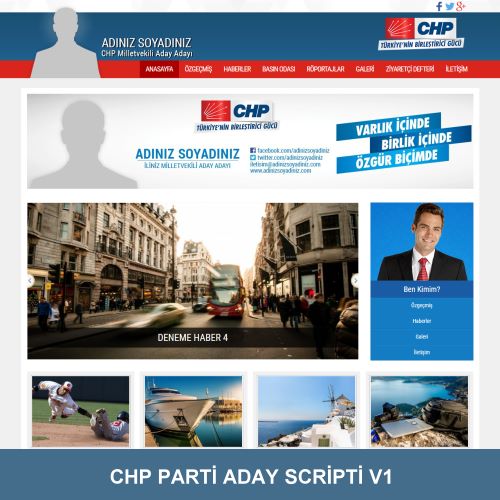 CHP Parti Aday Scripti