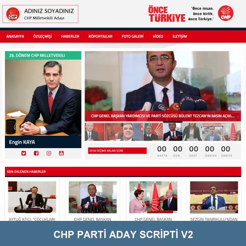 CHP Parti Aday Tanıtım Scripti