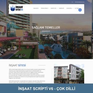 İnşaat Firması Scripti