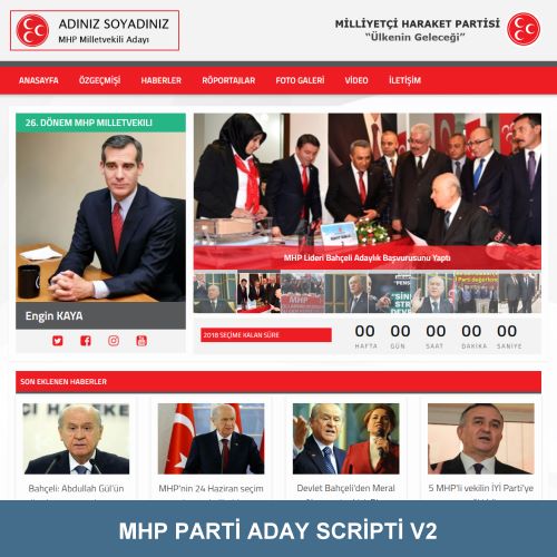 MHP Parti Aday Scripti V2