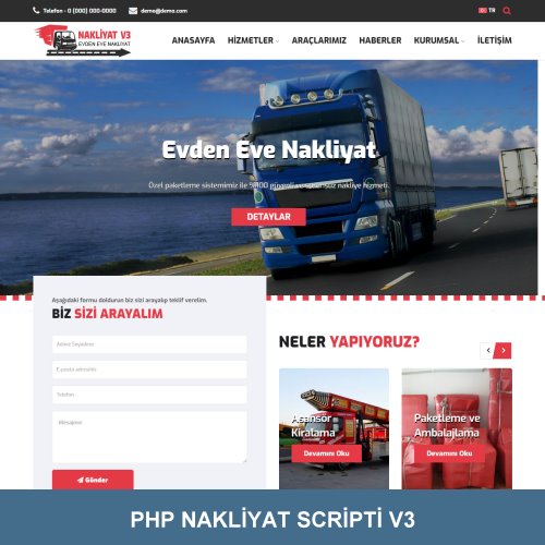 Nakliyat Firma Scripti V3