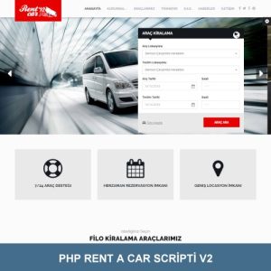 Rent A Car Scripti